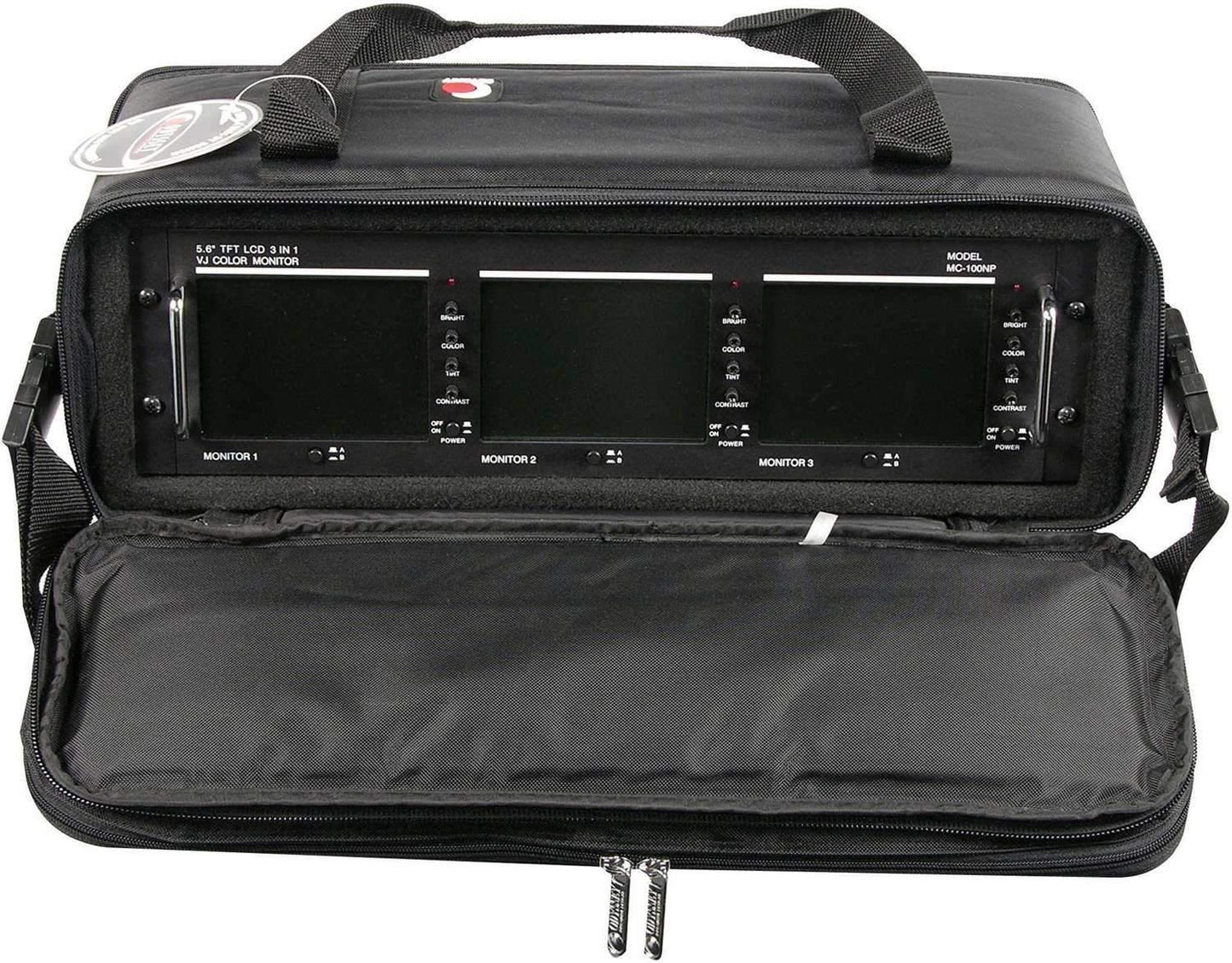 Odyssey BR308 3 Space Rack Bag 22 x 7 x 10 - Solotech