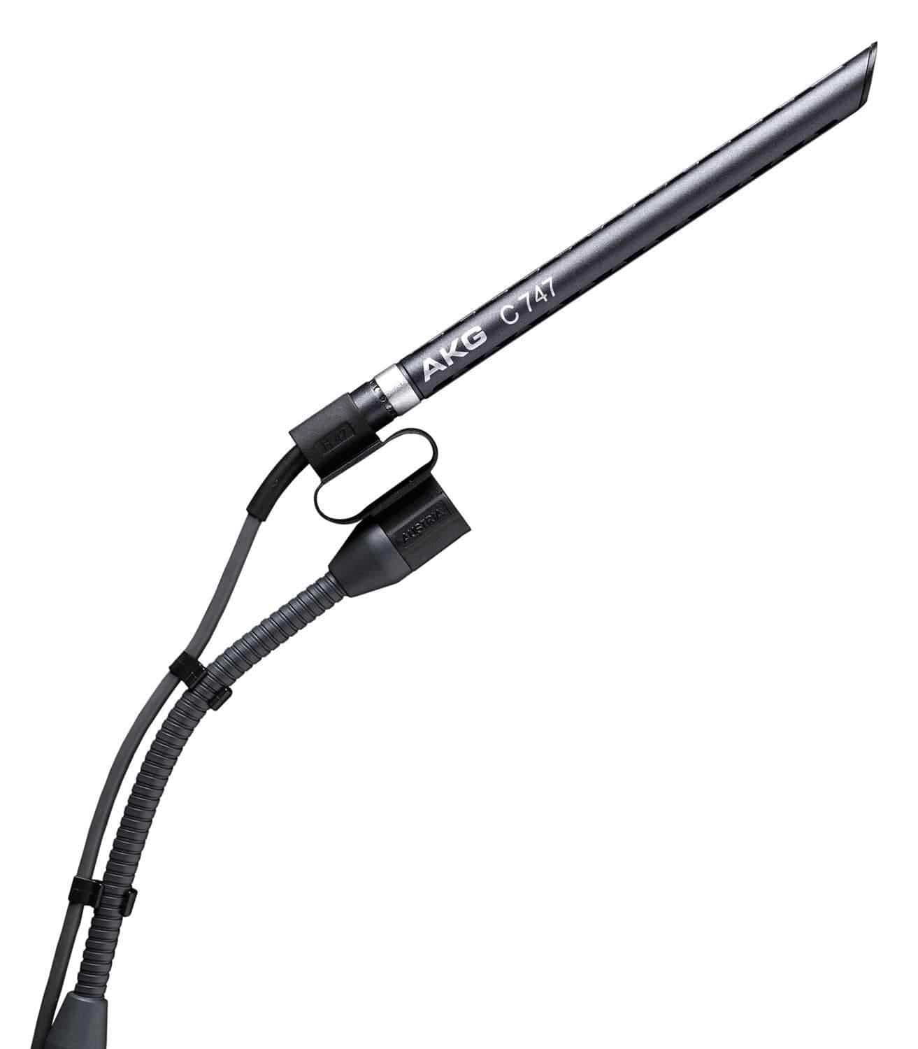 AKG C747VII Studio Grade Hypercardioid Pencil Mic - Solotech