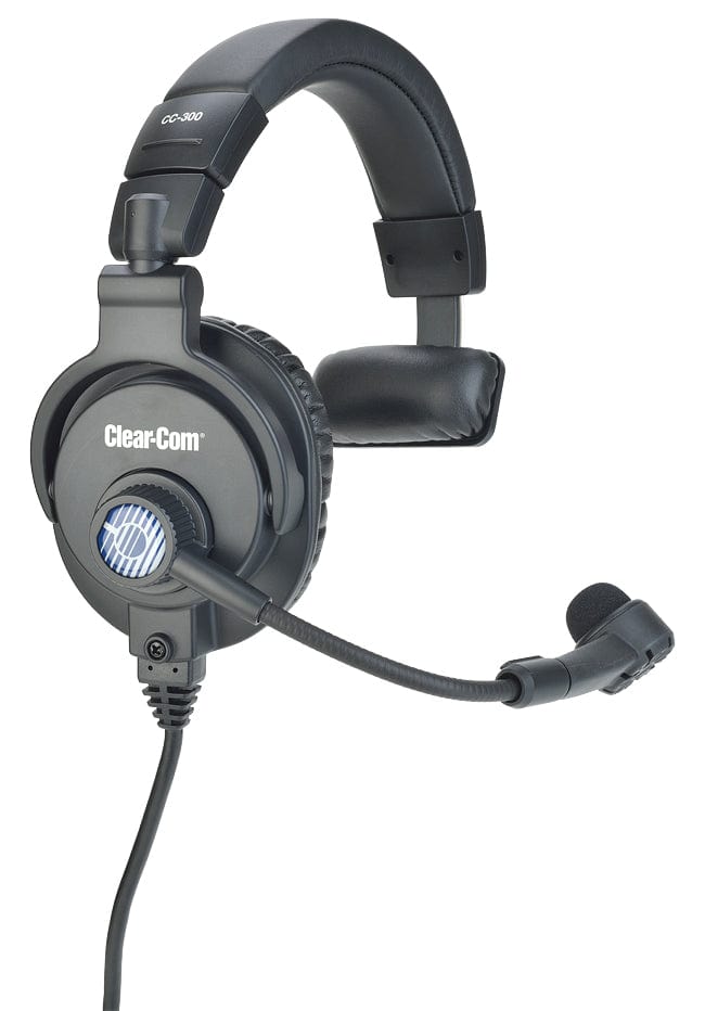 Clear-Com CC300 Single-Ear Intercom Headset - PSSL ProSound and Stage Lighting