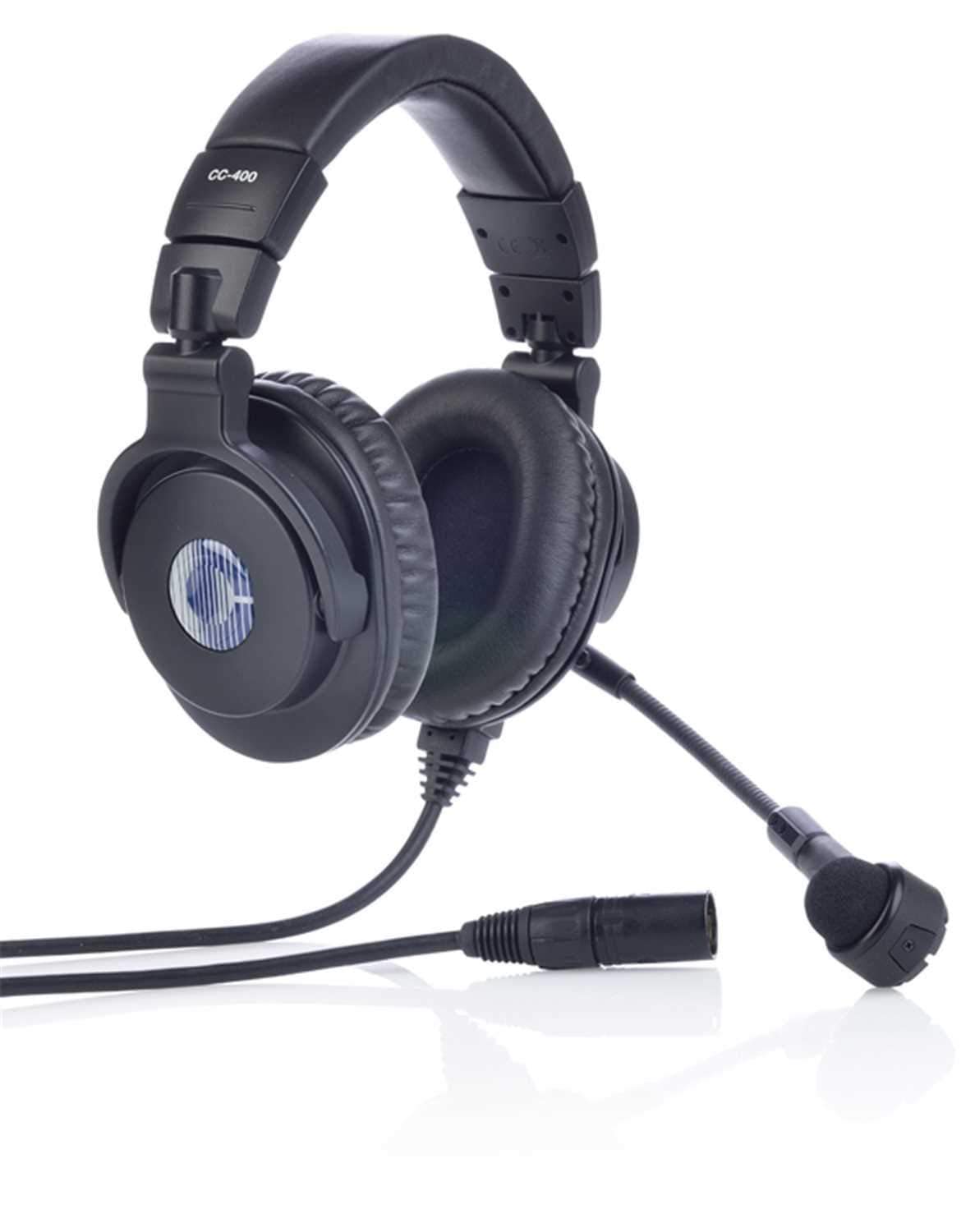 Clear-Com CC-400 Double-Ear Standard Headset - Solotech
