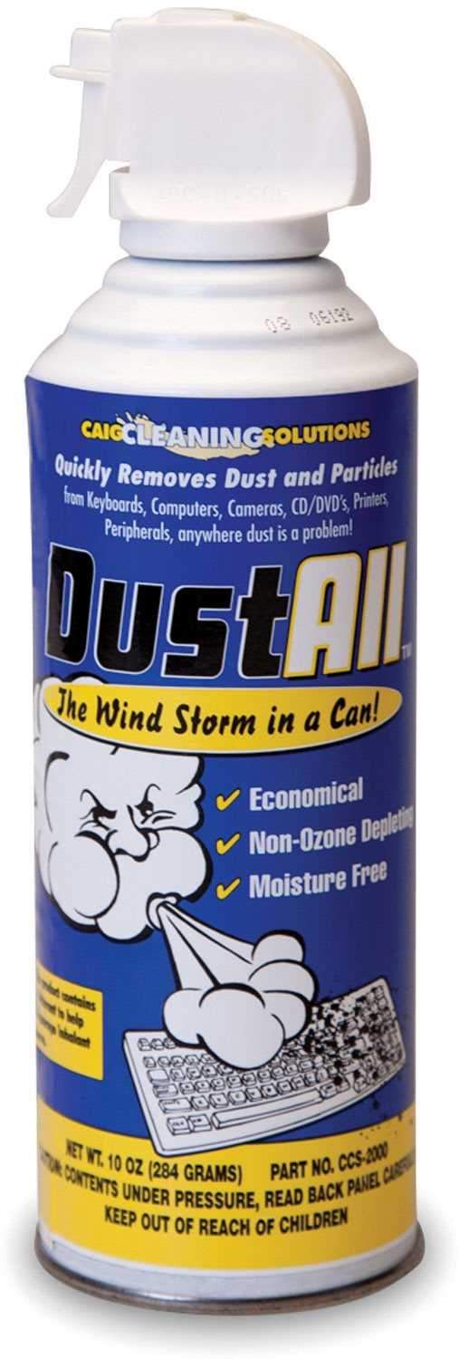 Hosa CCS2000 Dust All Compressed Air Duster 10Oz - Solotech