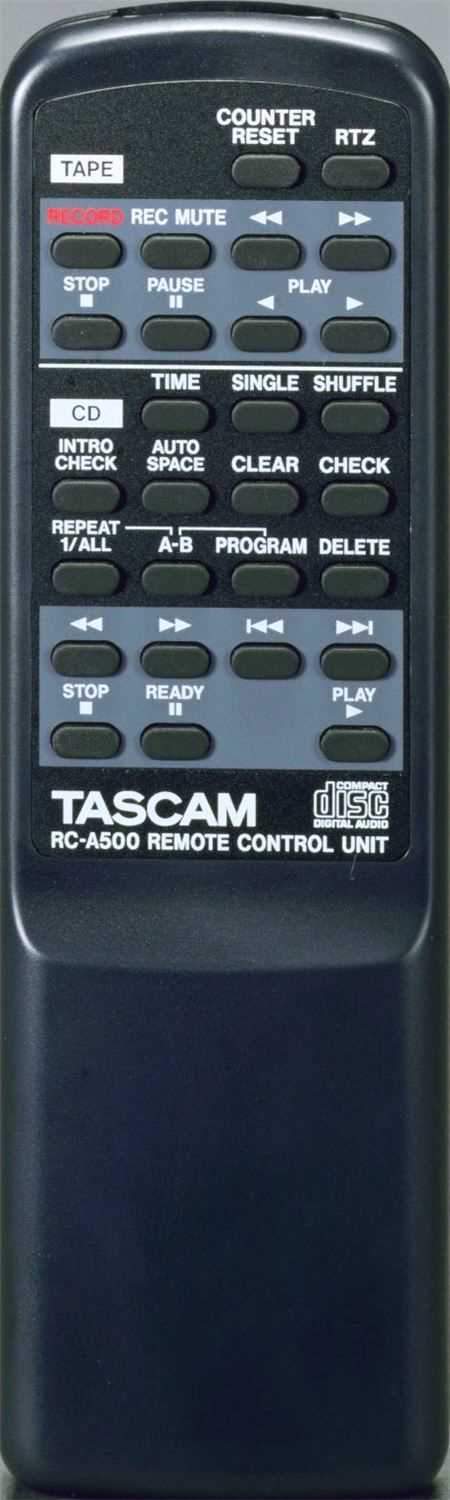Tascam Cd/Cassette Combination Player - Solotech
