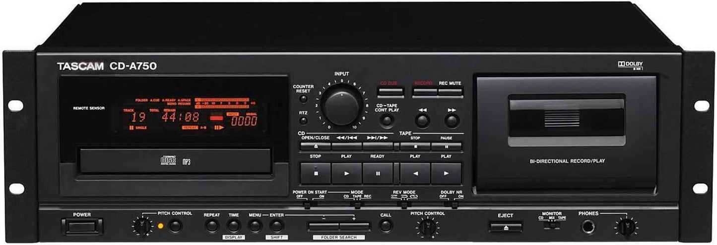 Tascam CD Player & Cassette Recorder Pitch Cont - Solotech