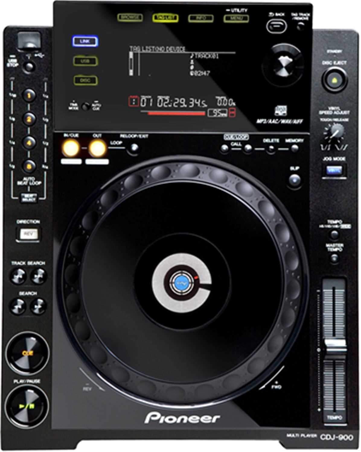 Pioneer DJ CDJ-900 Professional Multi Format Player