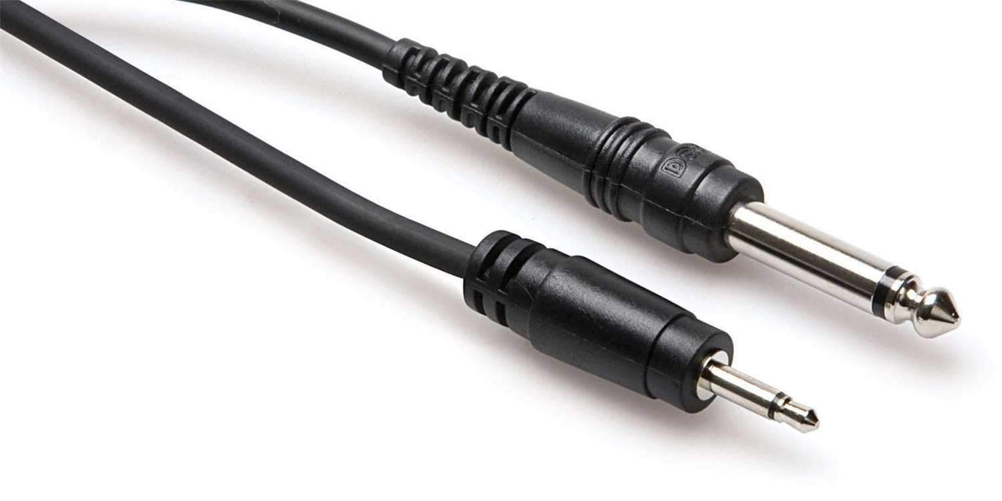 Hosa CMP-305 1/8inch to 1/4inch Mono Cable 5 ft - Solotech