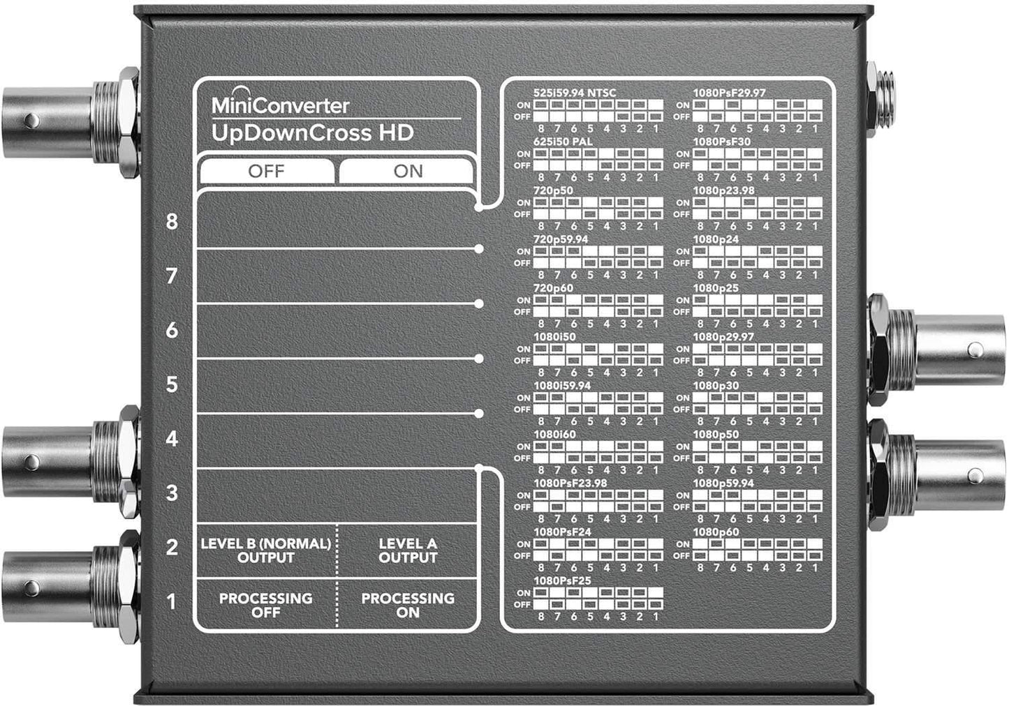 Blackmagic Design Mini Converter UpDownCross HD - Solotech