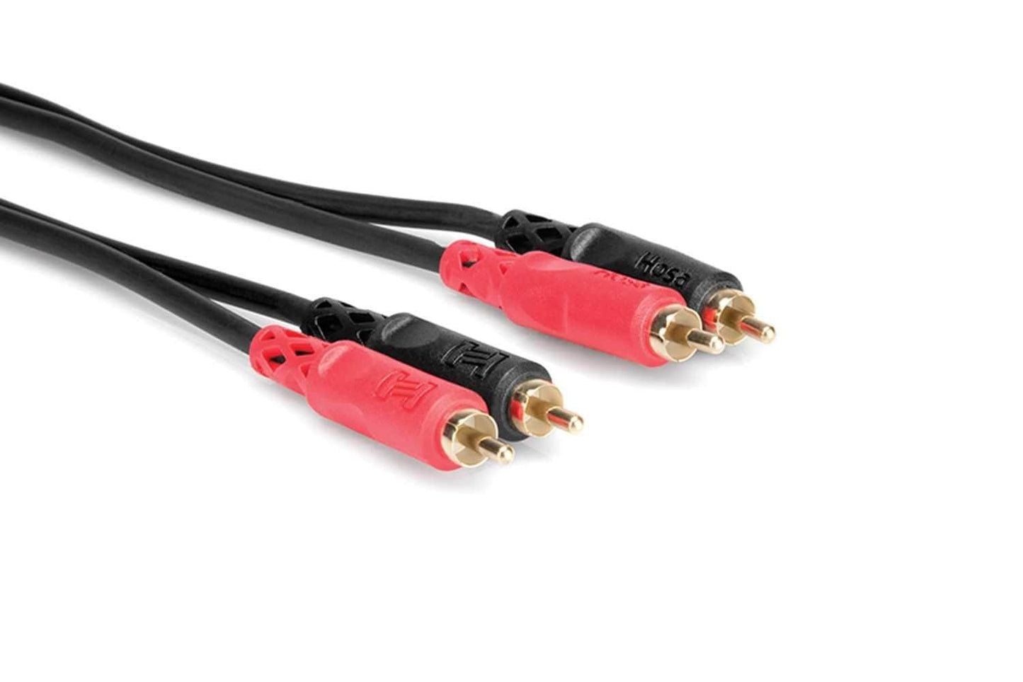 Hosa CRA-202AU Interconnect Dual RCA 2m Cable - Solotech
