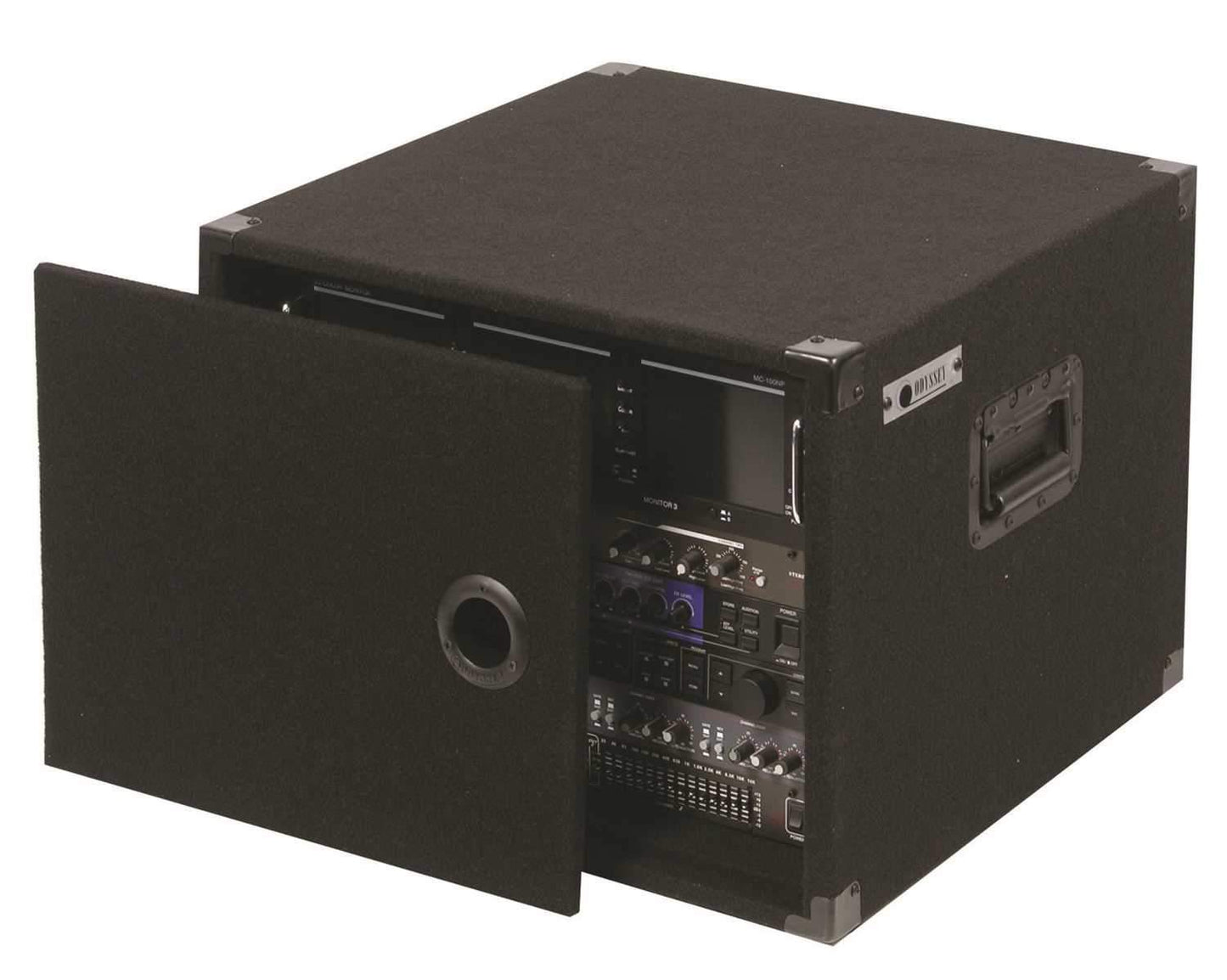 Odyssey CRE08 8U Carpeted Amp Rack Case - Solotech