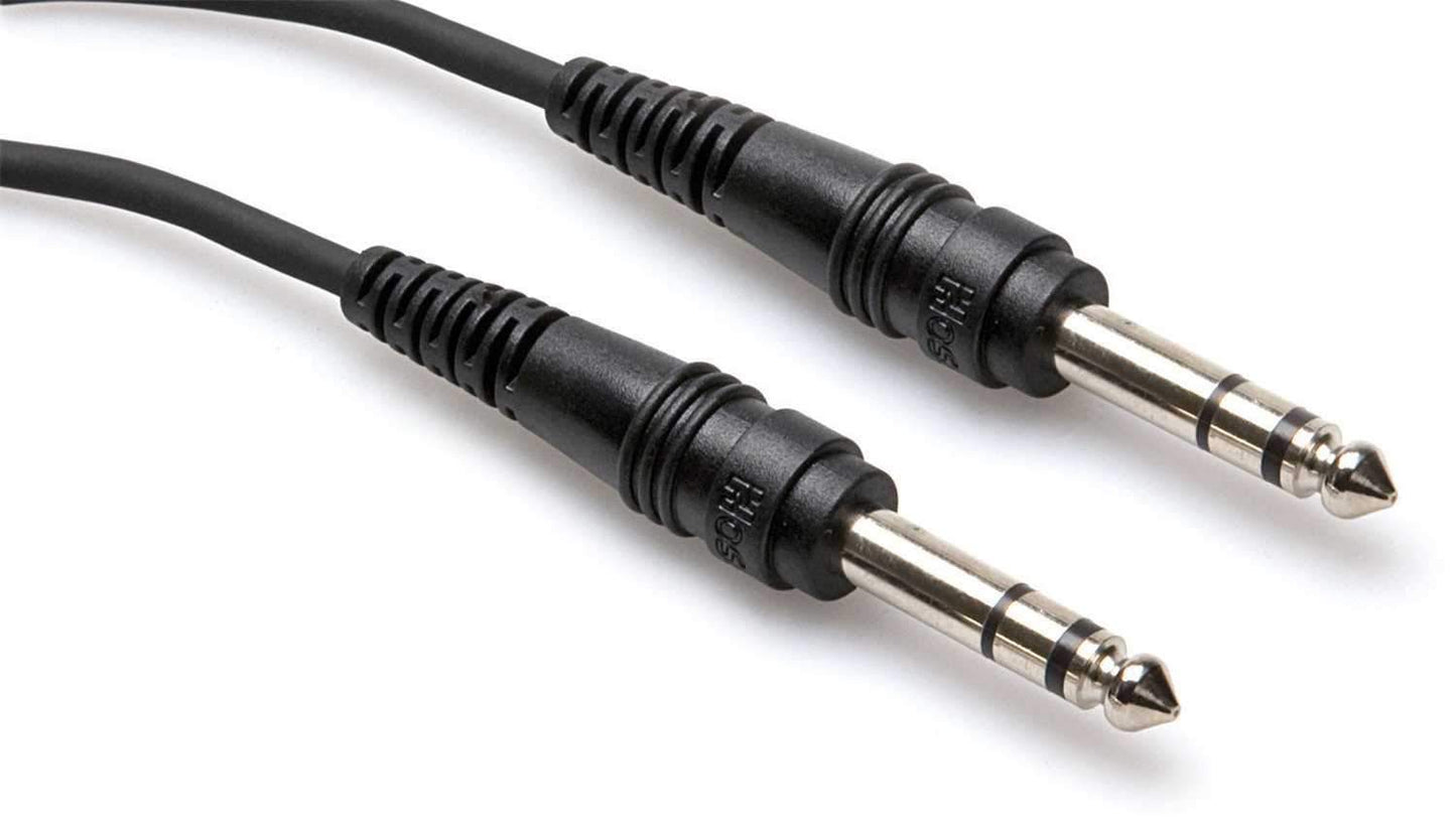 Hosa CSS-125 1/4inch to 1/4inch Stereo Cable 25ft - Solotech