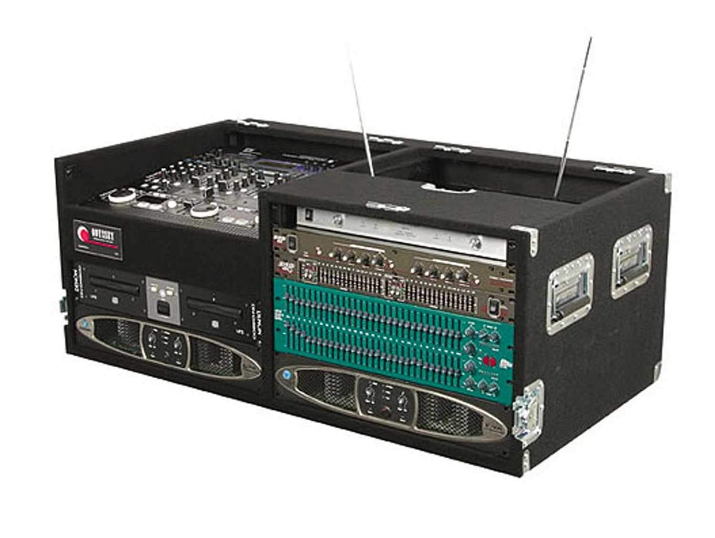 Odyssey CT22 Twin Rack (Black) - Solotech