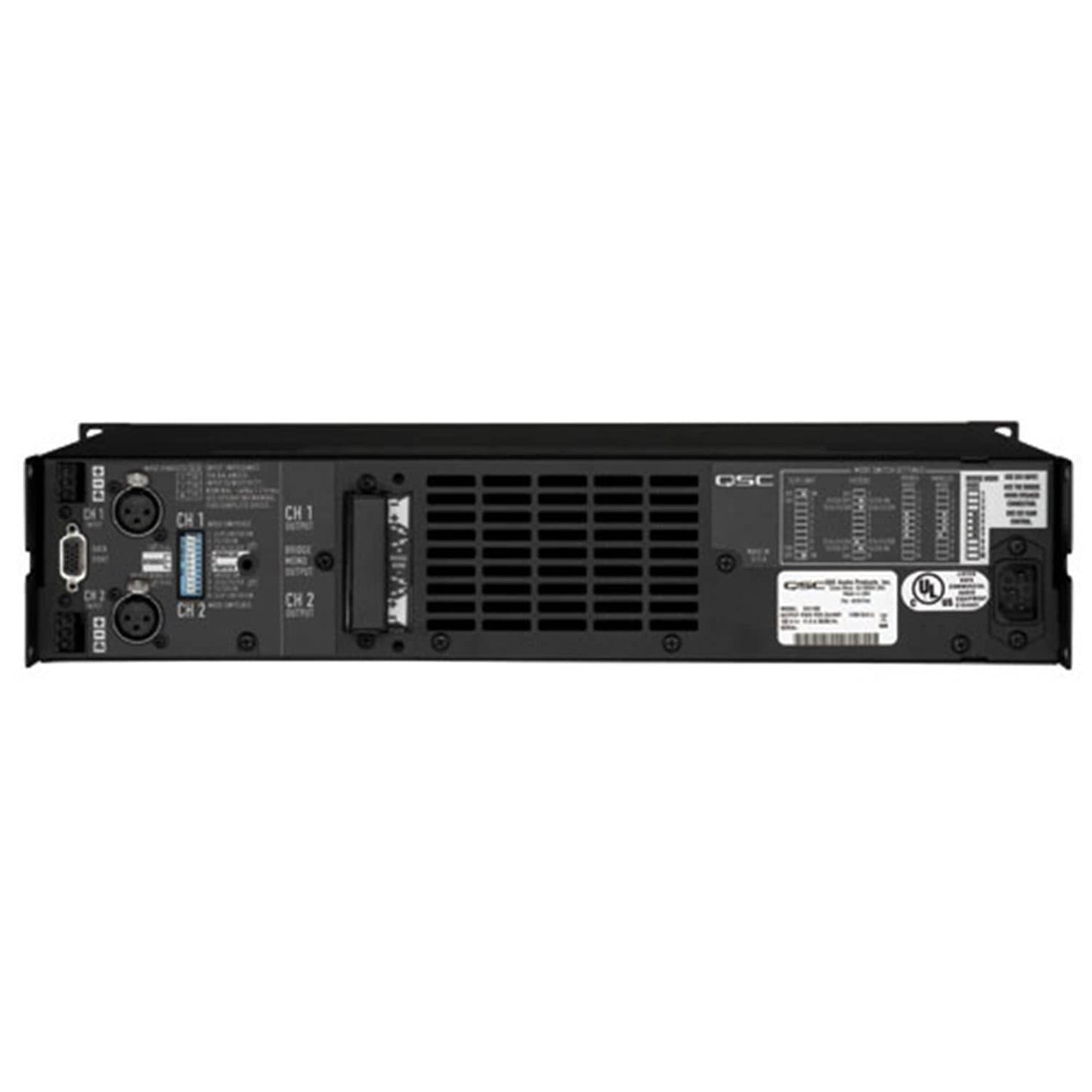 QSC CX1102 2 Channel 700 Watt Amplifier - Solotech