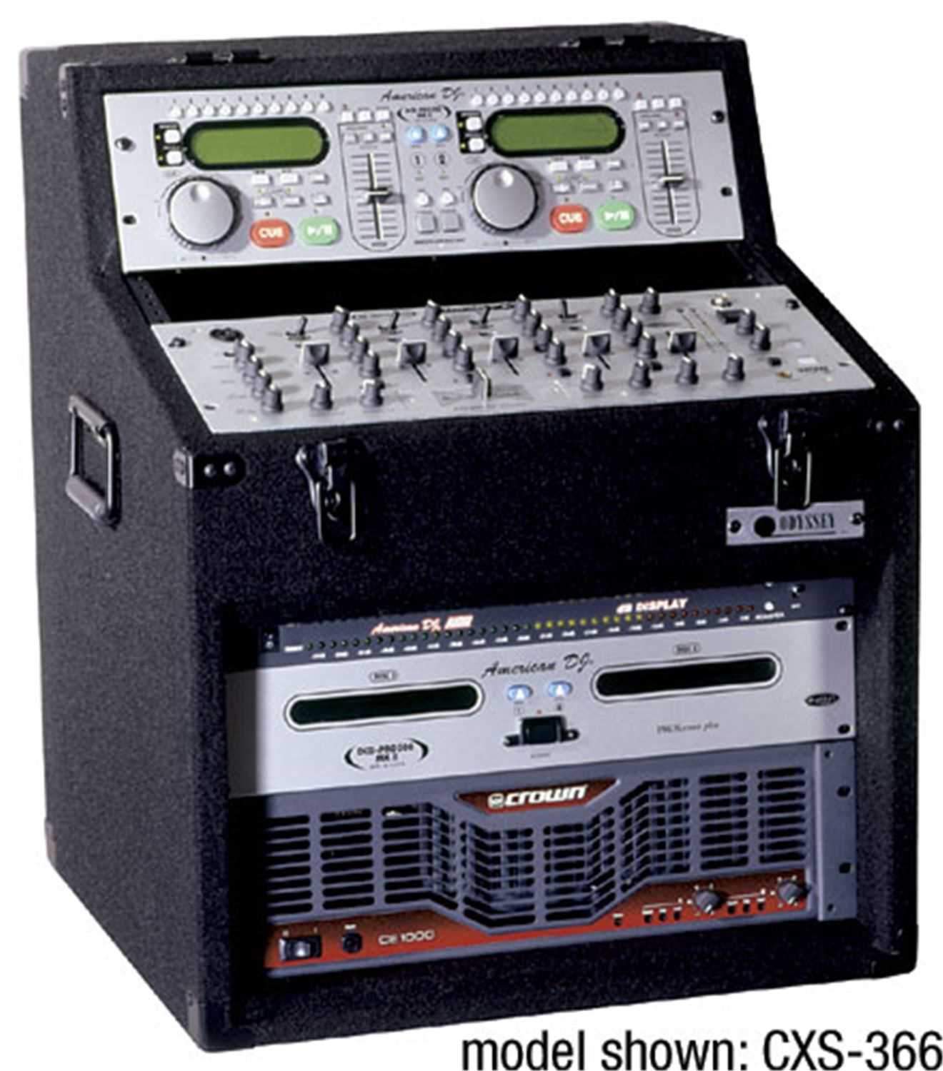 Odyssey Compact CD Mixer Case Econo - Solotech