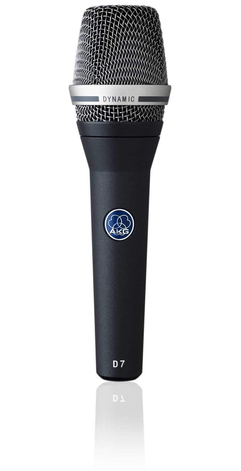 AKG D7 Reference Quality Dynamic Vocal Microphone - Solotech
