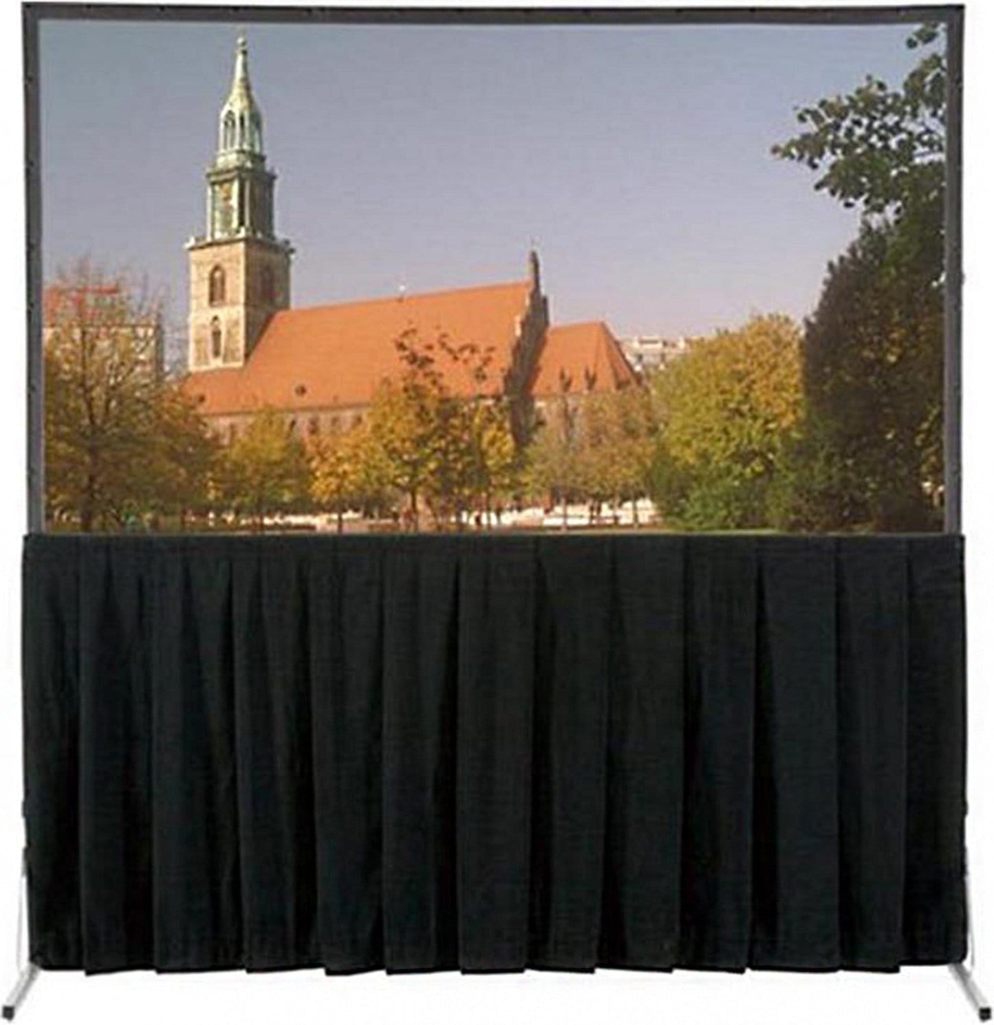 Dalite 36734 Skirt for 83 x 144 Fast-Fold Frame - PSSL ProSound and Stage Lighting