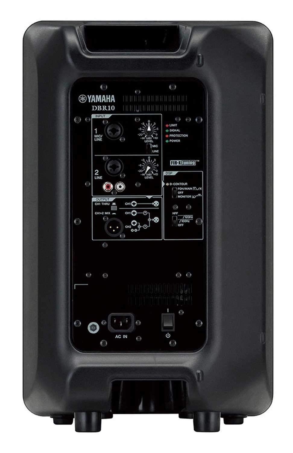 Yamaha DBR10 10 in 2 Way Powered PA Speaker 700W - Solotech