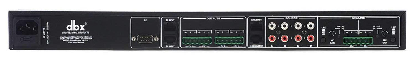 dbx 641 6x4 Digital Zone Processor - Solotech