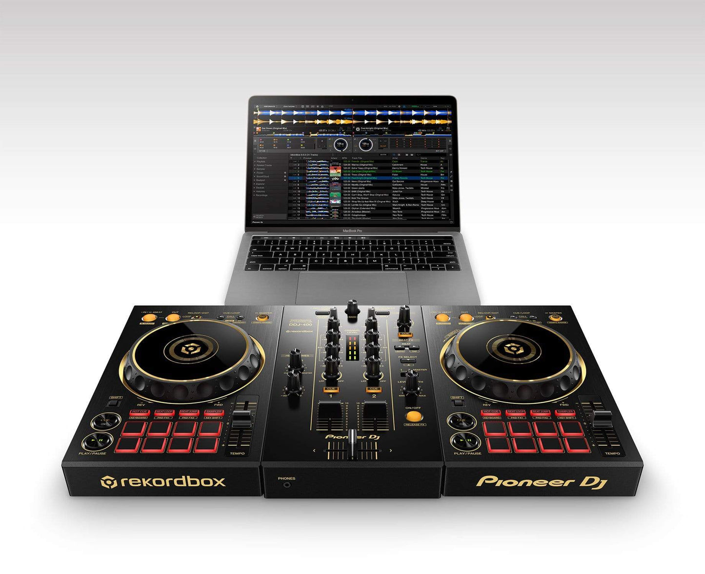 Pioneer DDJ-400-N 2-Channel DJ Controller for rekordbox In Gold - PSSL ProSound and Stage Lighting