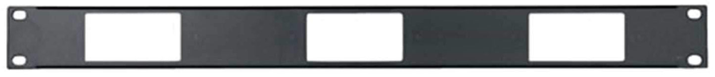 Mid Atlantic DECP1X3 3 Space Decora Mounting Panel - Solotech