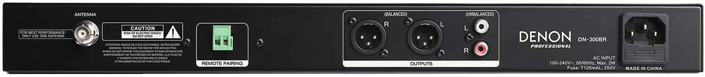 Denon Pro DN-300BR Rackmount Bluetooth Receiver - ProSound and Stage Lighting