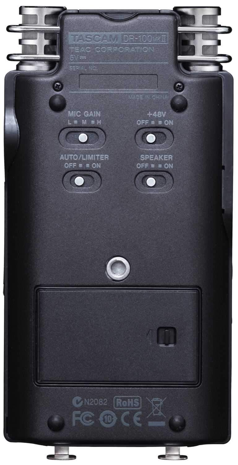 Tascam Dr-100mkII Portable PCM Recorder-24 Bit - ProSound and Stage Lighting