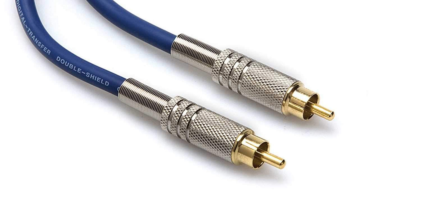 Hosa DRA-501 S/PDIF Coax RCA Cable 1 Meter - ProSound and Stage Lighting