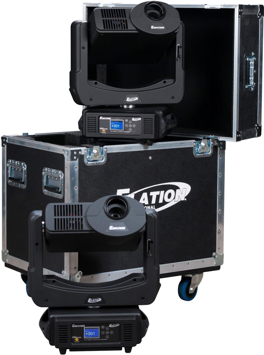 Elation DRCEMO Dual Road Case for Emotion - ProSound and Stage Lighting