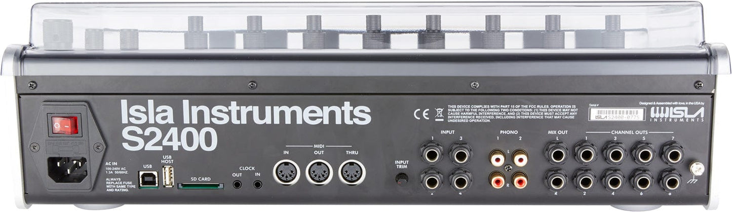 Decksaver DS-PC-S2400 Isla Instruments S2400 Cover - PSSL ProSound and Stage Lighting