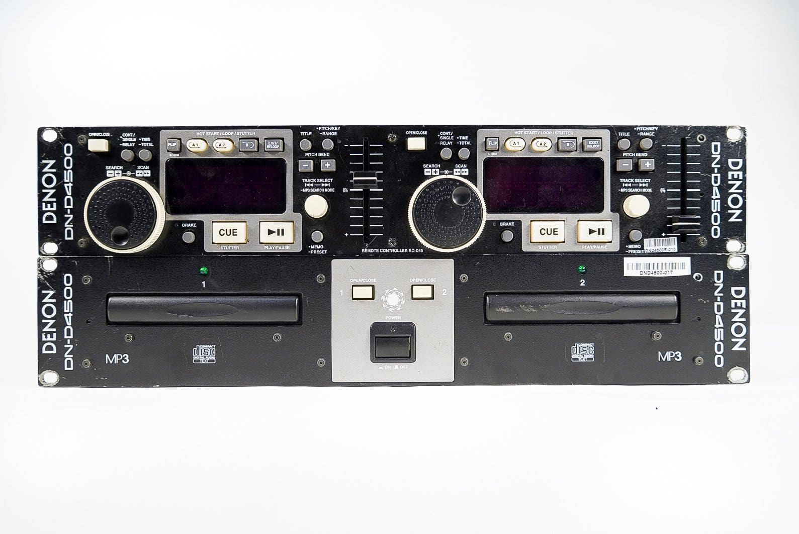 Denon DND4500 MK1 Dual CD/MP3 Player with Remote – Solotech