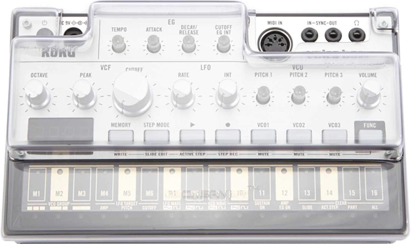 Decksaver DSS-PC-VOLCA Korg Volca Series Cover - ProSound and Stage Lighting
