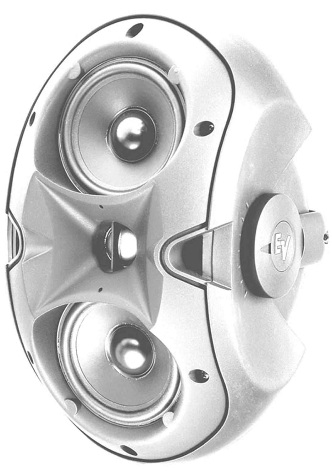 Electro-Voice EVID-4.2 2-Way Twin 4In Woofers/200W White-Pair