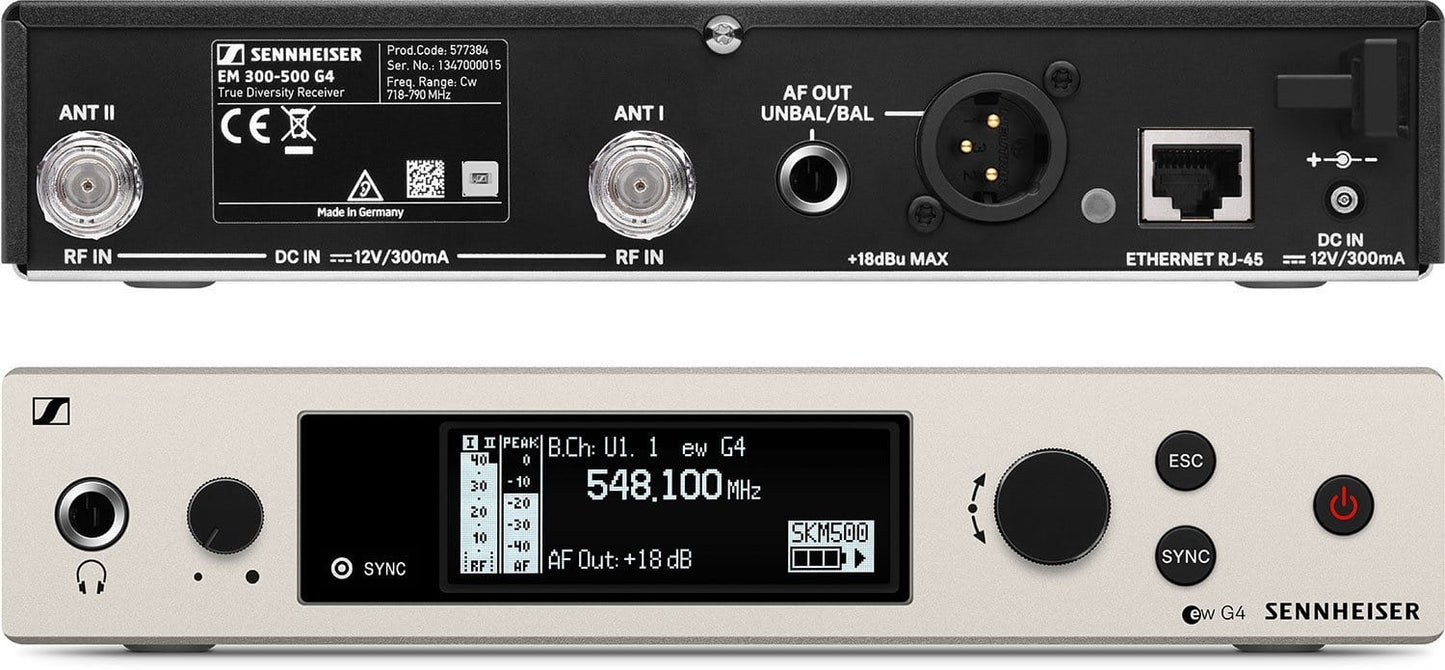 Sennheiser ew 300 G4 Evolution Wireless Handheld/Bodypack Base Set - ProSound and Stage Lighting