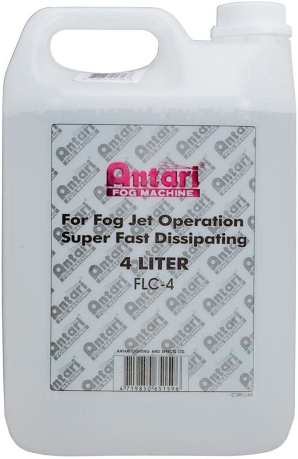 Antari FLC 4 4-L (1.32 Gal) Water-Based Fog Fluid - ProSound and Stage Lighting