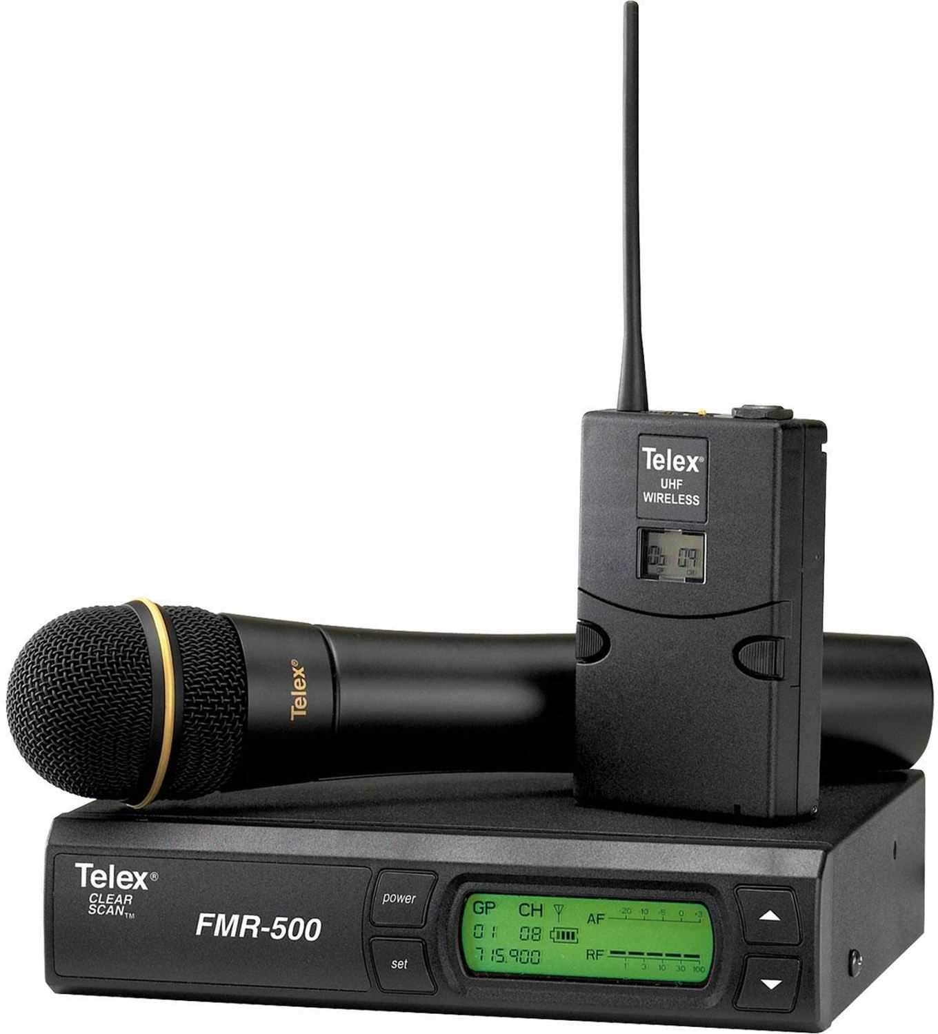 Telex FMR500HDA Wireless Handheld Mic System - ProSound and Stage Lighting