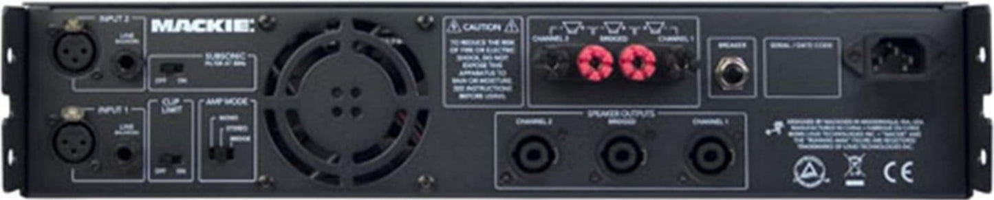 Mackie FR-2500 Power Amp 2X575W @ 8 Ohms - ProSound and Stage Lighting