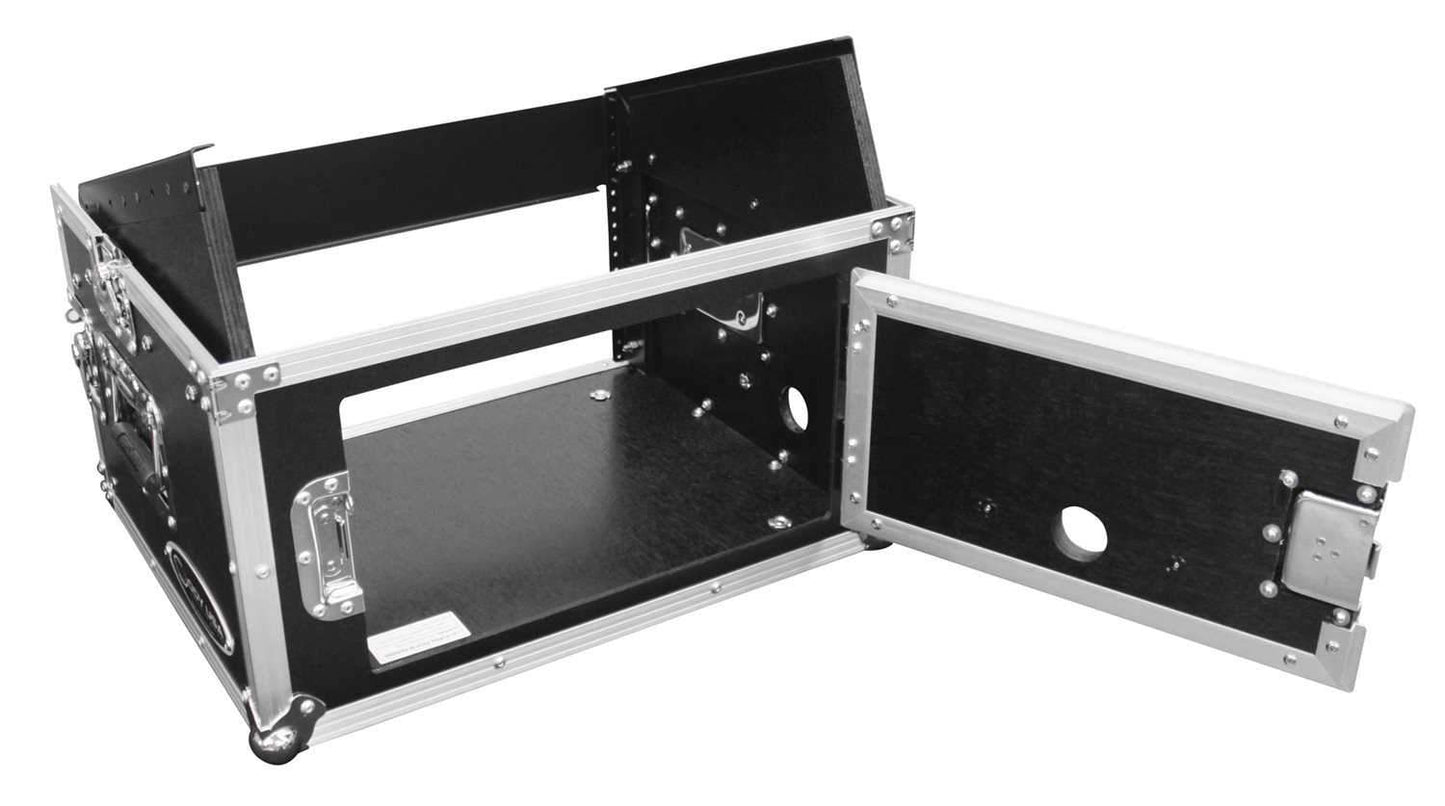 Odyssey FR0804 Flight Ready Combo Rack Case 8Ux4U - ProSound and Stage Lighting