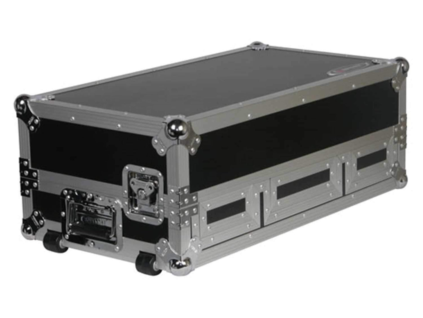 Odyssey FRGS4400W Glide Style DJ Case for (2) CD Players & Mixer - ProSound and Stage Lighting
