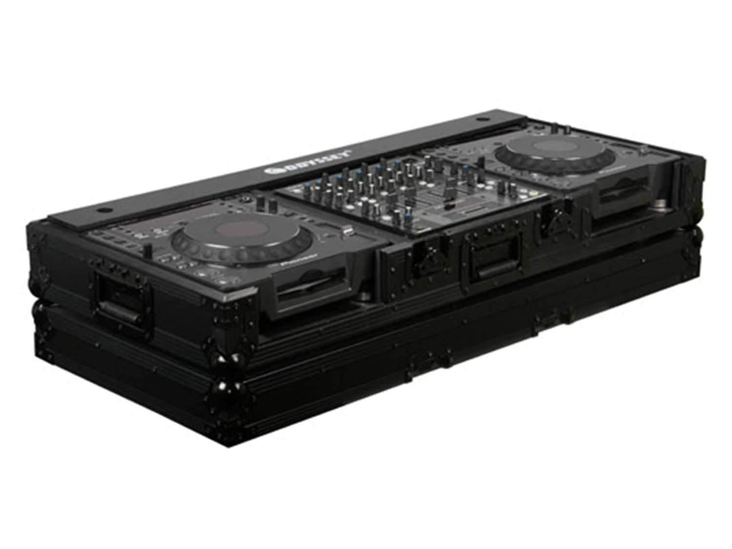 Odyssey FZ12CDJWBL Black Label DJ Coffin for CDJ & 12