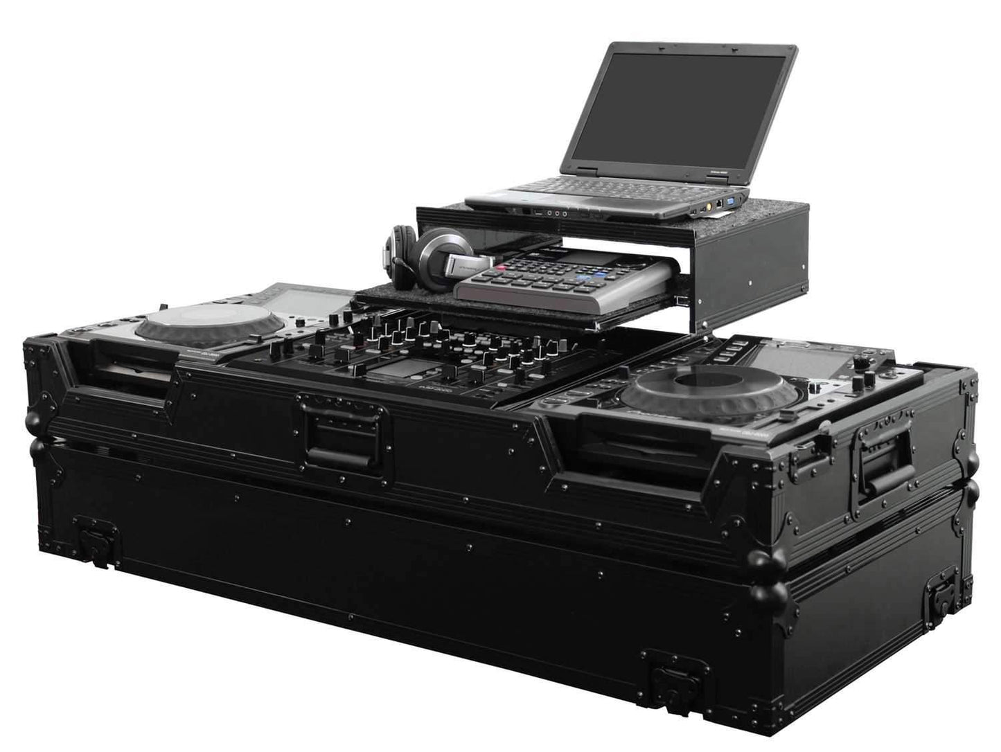 Odyssey FZGS22000WBL Blk Glide Case For Djm2000 - ProSound and Stage Lighting