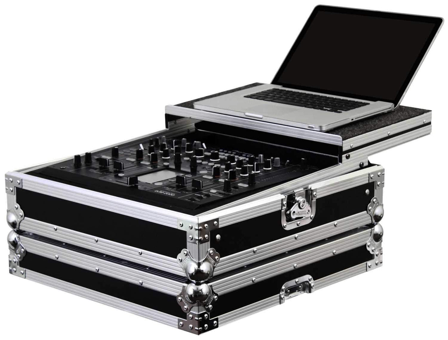 Odyssey FZGSDJM2000 Djm2000 Case with Laptop Tray - ProSound and Stage Lighting