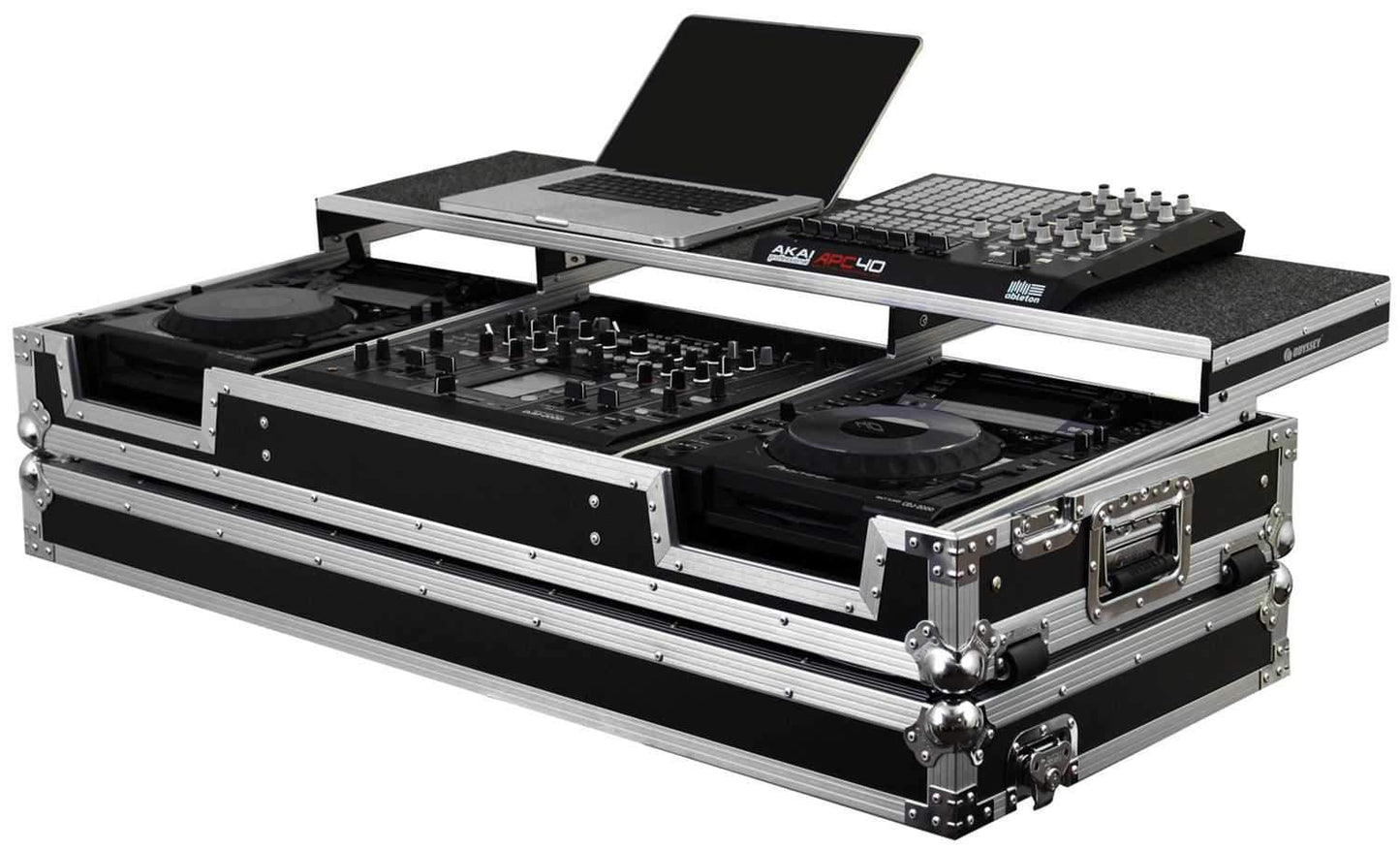 Odyssey FZGSP22000W Djm2000 Dj Coffin with Tray - ProSound and Stage Lighting
