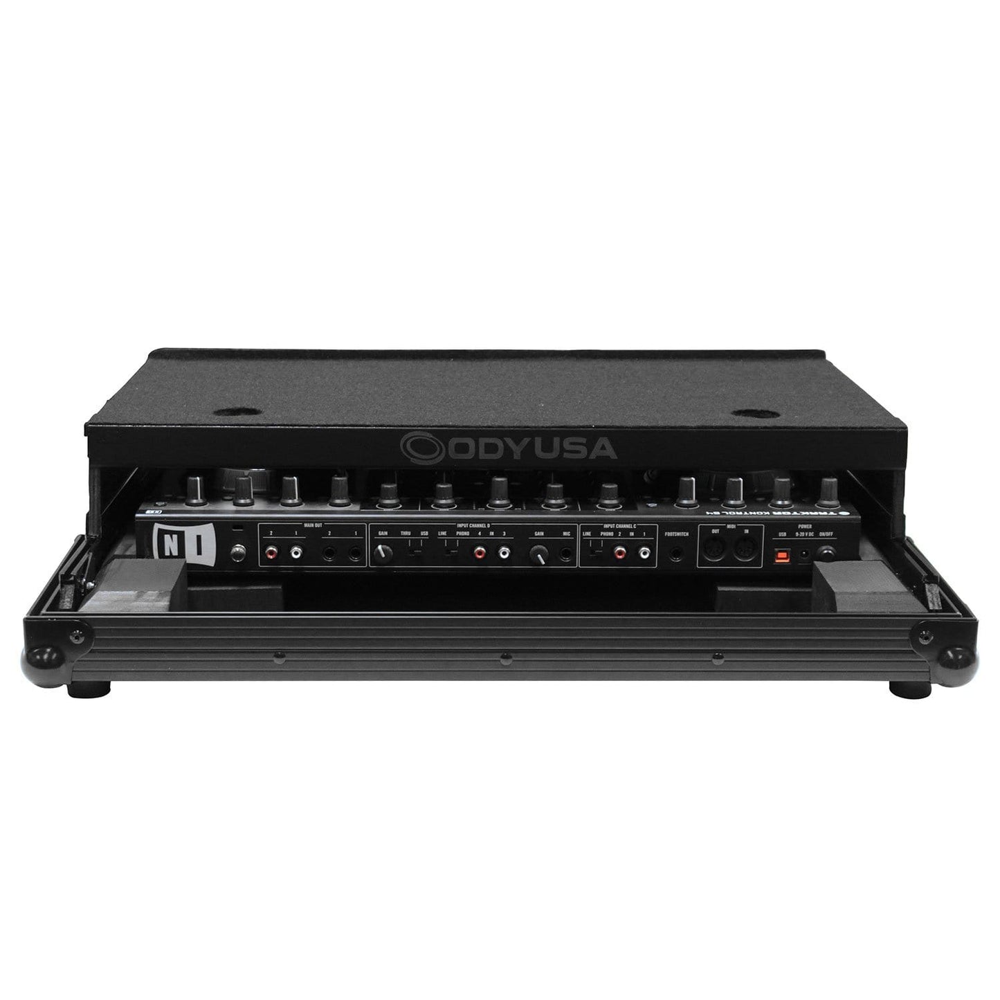 Odyssey FZGSTKS5BL Black Label Glide Case for Traktor Kontrol S4/S5 - ProSound and Stage Lighting