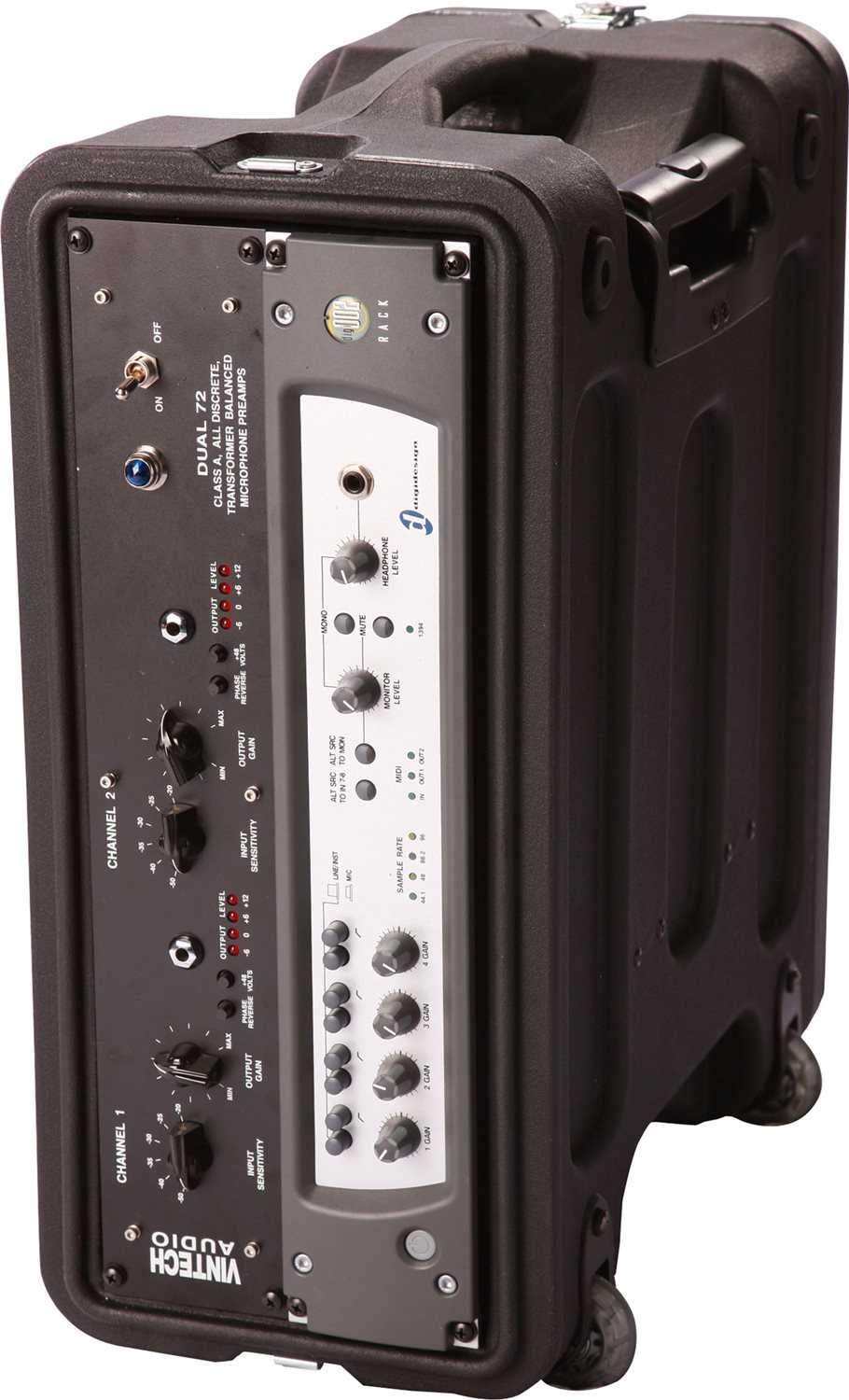 Gator G-PROR-8U-19 8 Space Molded Rack with Wheels - ProSound and Stage Lighting