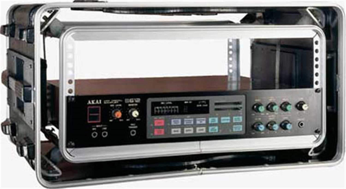 Gator GSHOCK4L 4-Space Suspension Shockmount Rack Case - ProSound and Stage Lighting