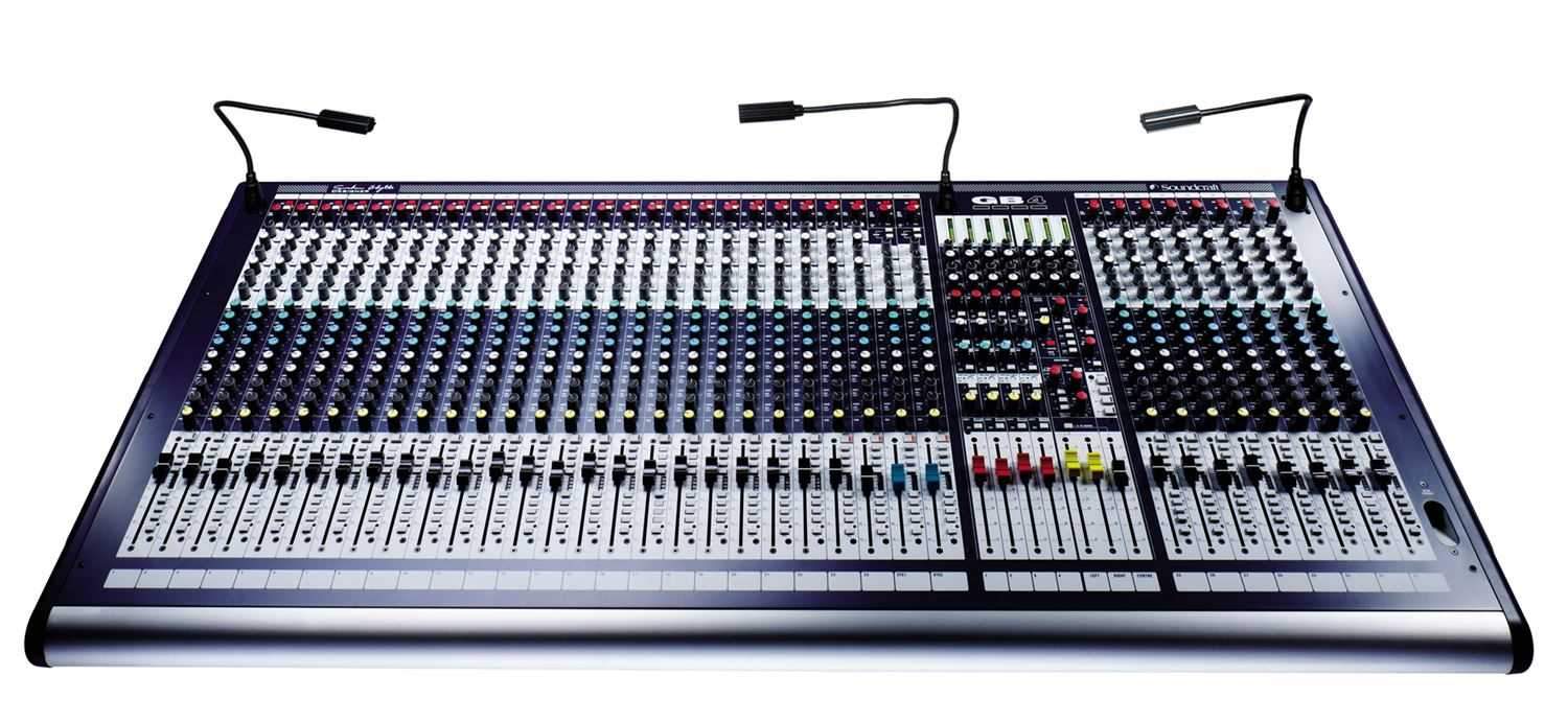 サクラ GFGBC&GHGBC Soundcraft GB4 32 Channel Mixer Console – Solotech