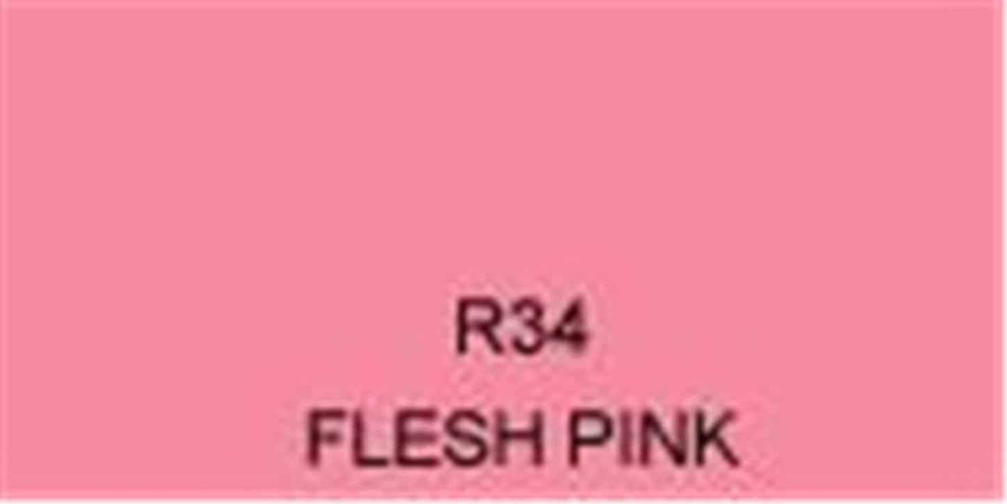 Rosco Roscolux Filter # 34: Flesh Pink - ProSound and Stage Lighting