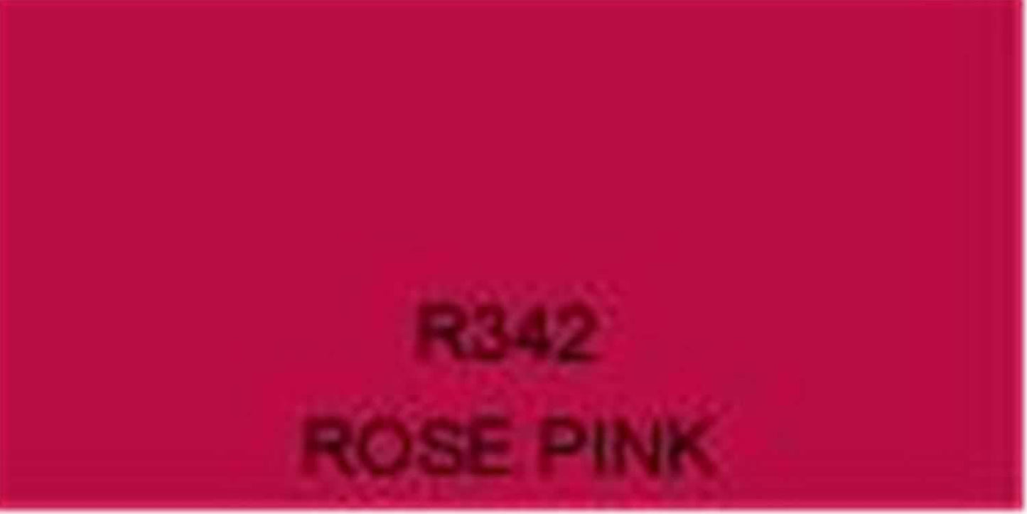 Rosco Roscolux Filter #342: Rose Pink - ProSound and Stage Lighting