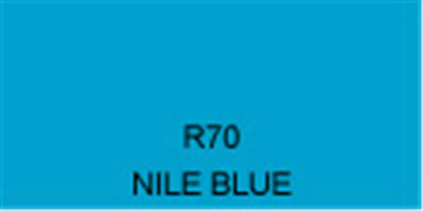 Rosco Roscolux Filter # 70: Nile Blue - ProSound and Stage Lighting