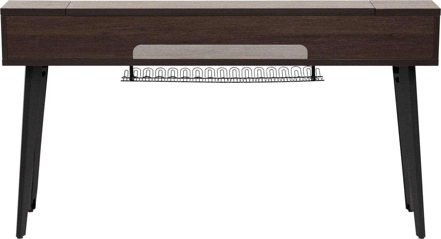 Gator GFW-ELITEKEYTBL88-B Elite Furniture 88 Keyboard Table Walnut - PSSL ProSound and Stage Lighting