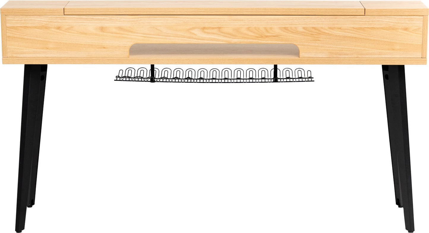 Gator GFW-ELITEKEYTBL88-M Elite Furniture 88 Keyboard Table Maple - PSSL ProSound and Stage Lighting