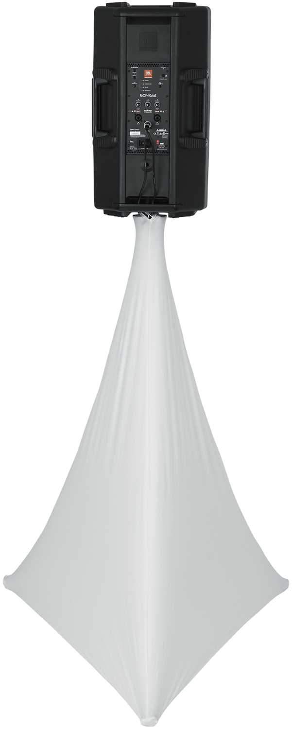 Gator Frameworks Tripod 360 LCD/Speaker Stand White Scrim Cover - ProSound and Stage Lighting